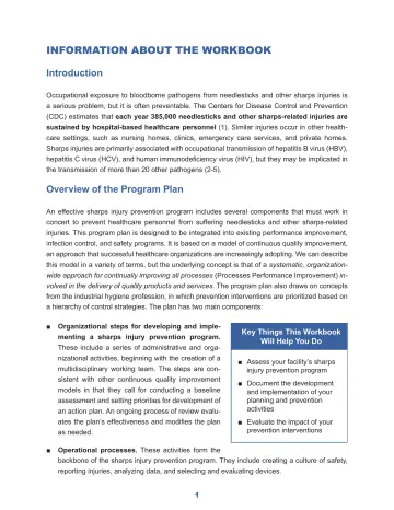 Page 7: INFORMATION ABOUT THE WORKBOOK
