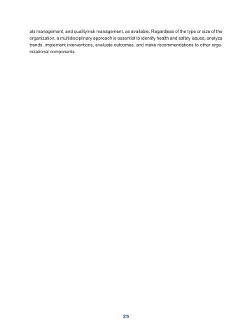 Page 31: als management, and quality/risk management, as available. …