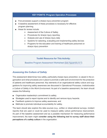 Page 34: KEY POINTS: Program Operation Processes