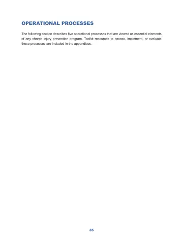 Page 41: OPERATIONAL PROCESSES