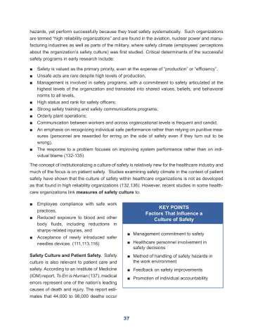 Page 43: hazards, yet perform successfully because they treat safety systematically. …