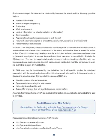 Page 51: Root cause analysis focuses on the relationship between the event and the following…