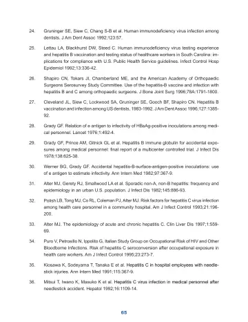 Page 71: Gruninger SE, Siew C, Chang S-B et al. Human immunodeficiency virus infection among…