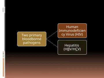 Slide 36: Two primary bloodborne pathogens