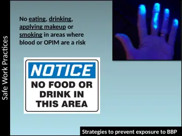 Slide 18: Safe Work Practices