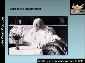 Slide 29: Safe Work Practices