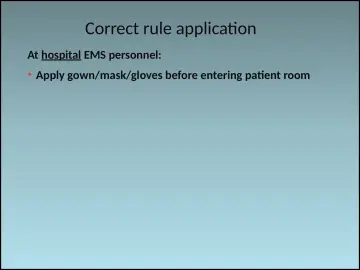 Slide 87: Correct rule application