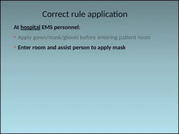 Slide 88: Correct rule application