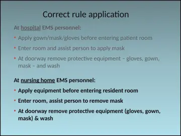 Slide 90: Correct rule application