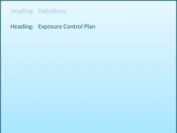 Slide 25: Heading: Definitions