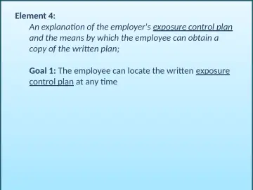 Slide 38: Element 4: