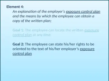 Slide 40: Element 4: