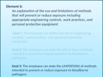 Slide 52: Element 6: