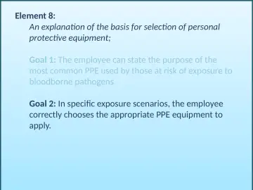 Slide 58: Element 8: