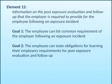 Slide 81: Element 12: