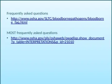 Slide 85: Frequently asked questions