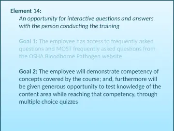 Slide 86: Element 14: