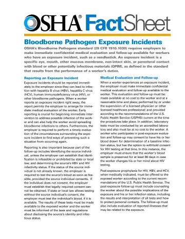 Page 1: FactSheet