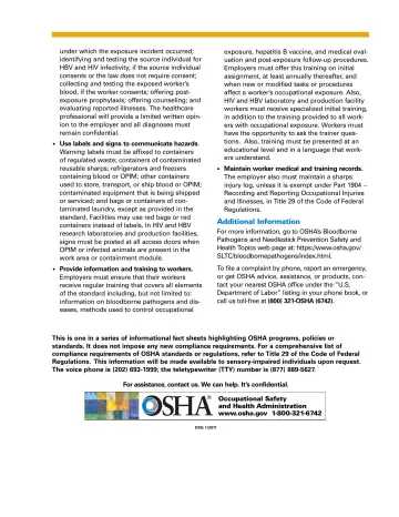 Page 2: Use labels and signs to communicate hazards.