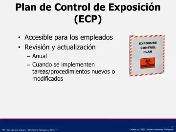 Slide 17: Plan de Control de Exposición (ECP)