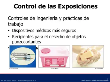 Slide 19: Control de las Exposiciones