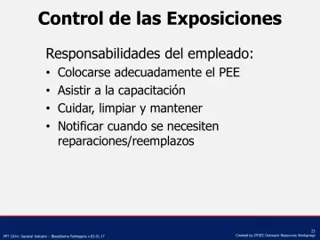 Slide 23: Control de las Exposiciones
