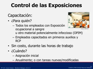 Slide 28: Control de las Exposiciones