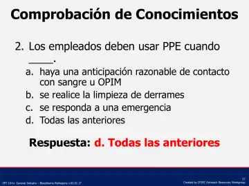 Slide 37: Comprobación de Conocimientos