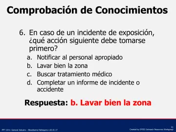 Slide 41: Comprobación de Conocimientos