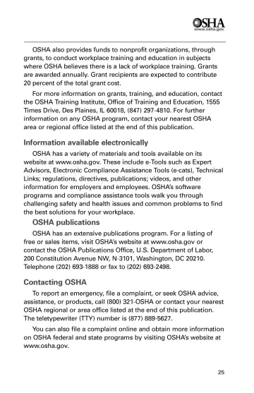 Page 27: Information available electronically