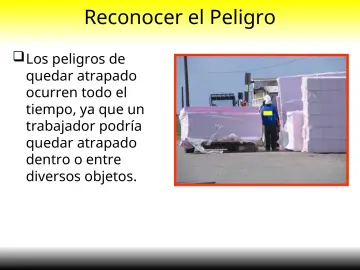 Slide 9: Reconocer el Peligro