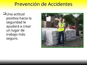 Slide 26: Prevención de Accidentes