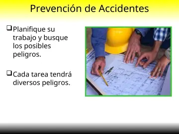 Slide 27: Prevención de Accidentes