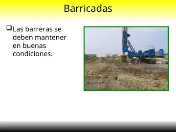 Slide 33: Barricadas