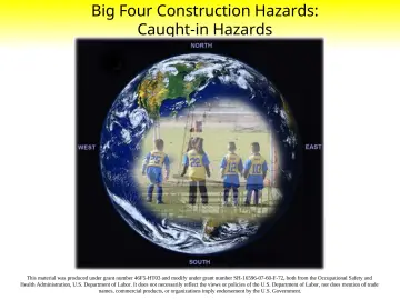 Slide 1: Big Four Construction Hazards: