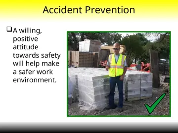 Slide 25: Accident Prevention