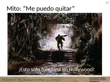 Slide 26: Mito: “Me puedo quitar”