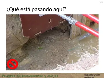 Slide 45: ¿Qué está pasando aquí?