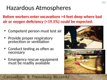 Slide 102: Hazardous Atmospheres