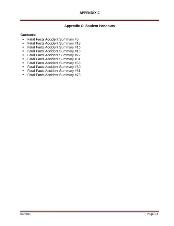Page 37: APPENDIX C