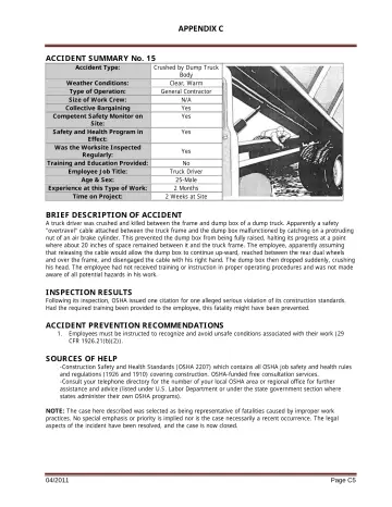 Page 41: APPENDIX C
