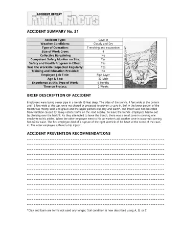 Page 54: ACCIDENT SUMMARY No. 31