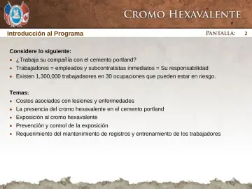 Slide 2: Introducción al Programa