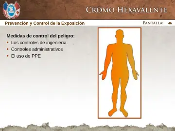 Slide 46: Prevención y Control de la Exposición
