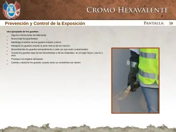 Slide 59: Prevención y Control de la Exposición