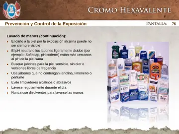 Slide 76: Prevención y Control de la Exposición