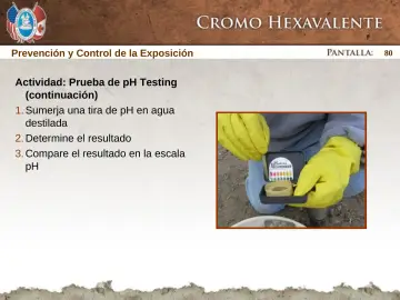 Slide 80: Prevención y Control de la Exposición