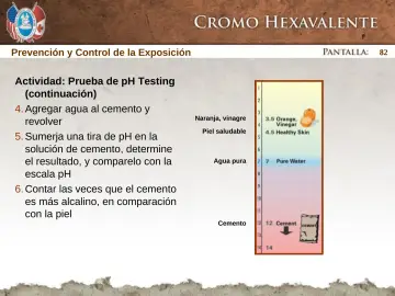 Slide 82: Prevención y Control de la Exposición