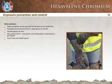 Slide 58: Exposure prevention and control