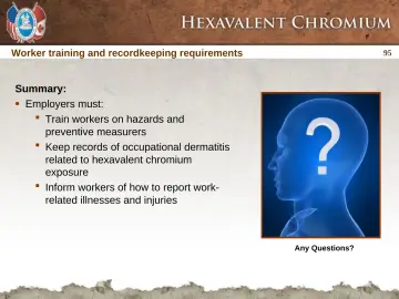 Slide 95: Employers must: